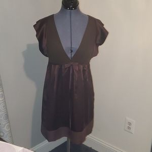 Dallin Chase brown dress
